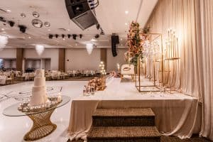 Front stage side view