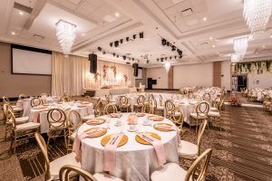 Reception tables view